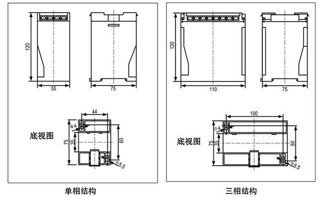 交流电压变送器的单相和三相区别